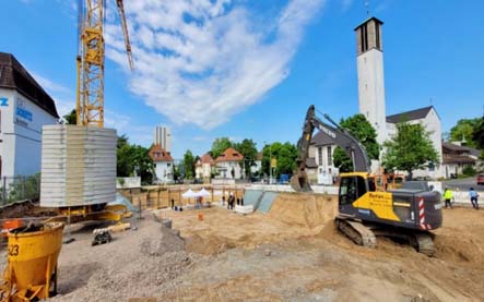 Grundsteinlegung der neuen ASB Kita „Marienplatz“